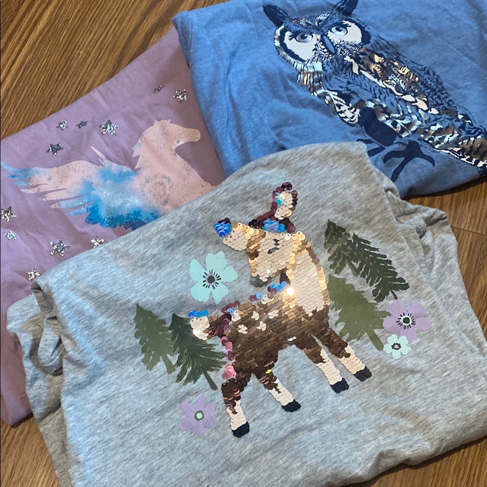 Sequin Animal Graphic Sweatshirts